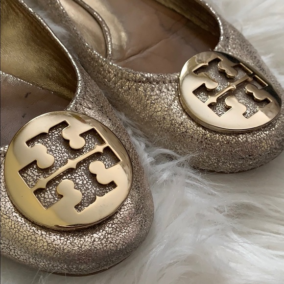 Gold reva flats - Picture 2 of 6